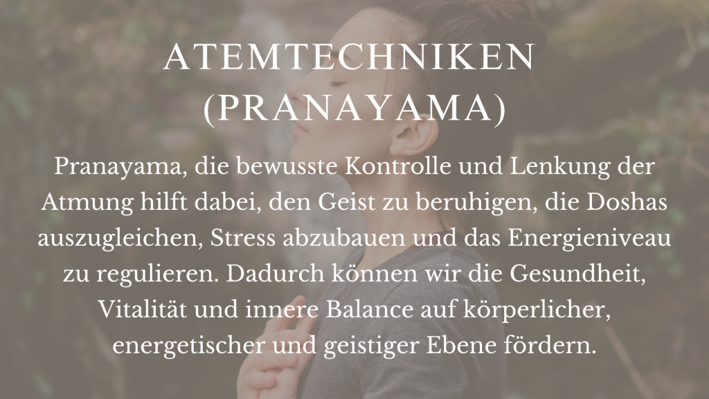 Bild mit Erklärung zu Pranayama